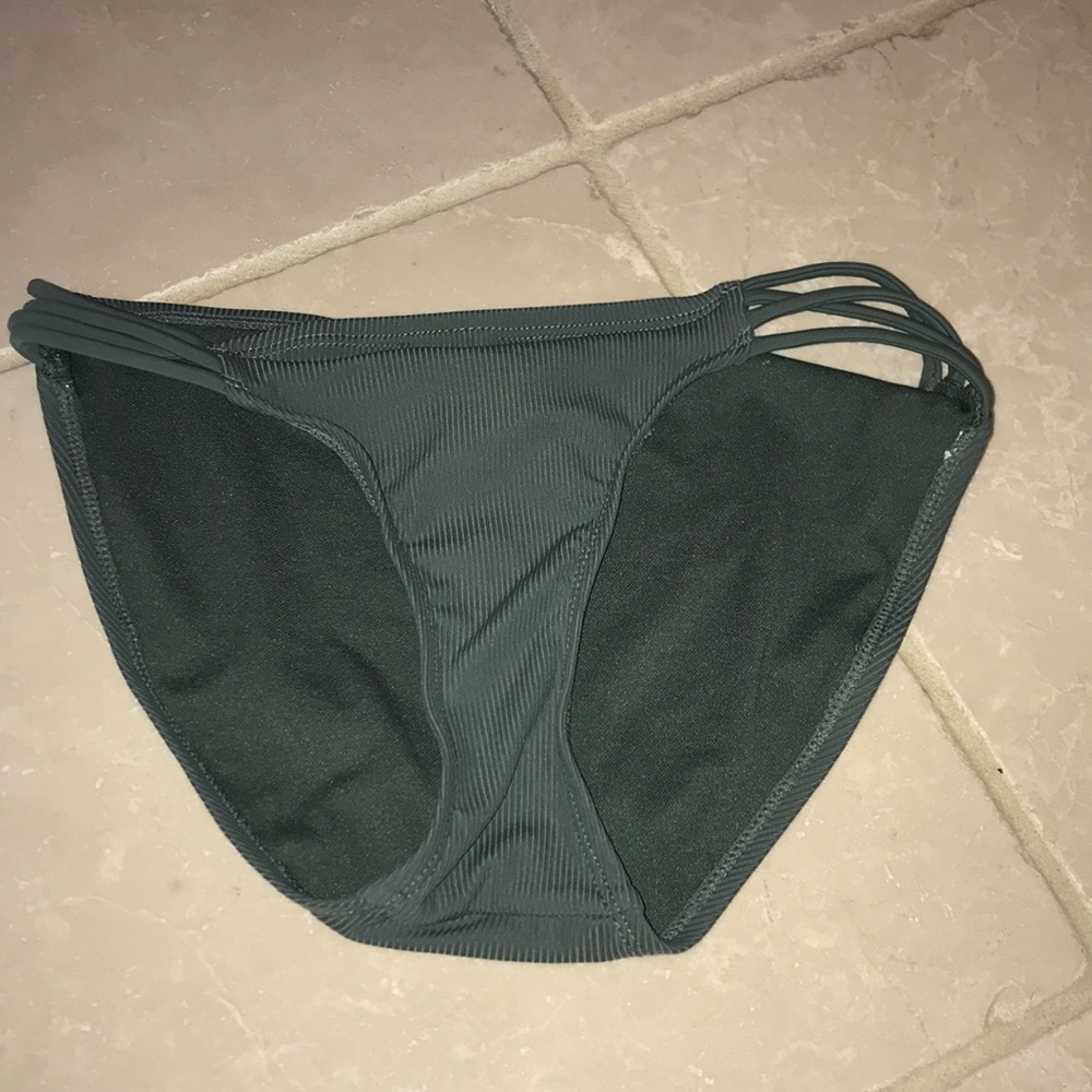 Olive green bikini bottom